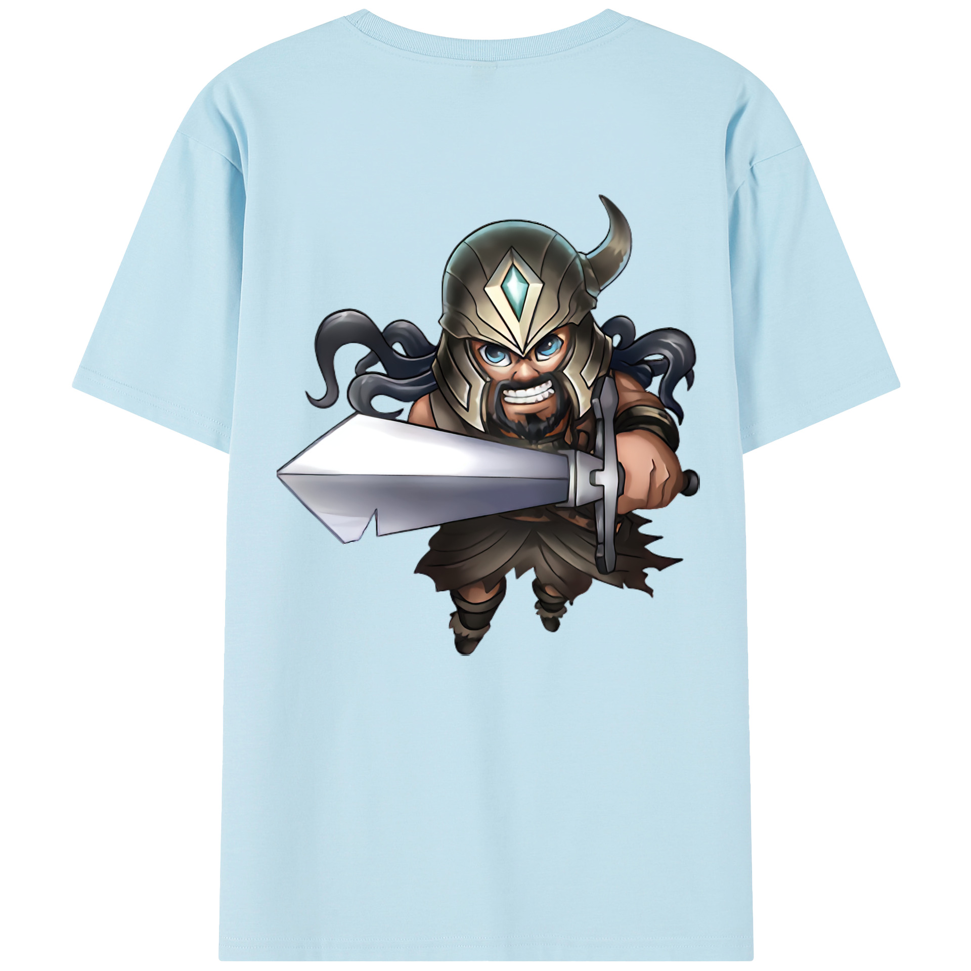リーグ・オブ・レジェンド League of Legends LOL 綿100％半袖Tシャツ（背面プリント）